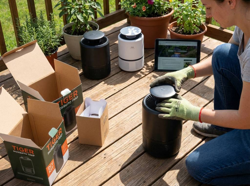Piège anti moustique tigre : guide complet pour choisir et installer le meilleur dispositif chez vous