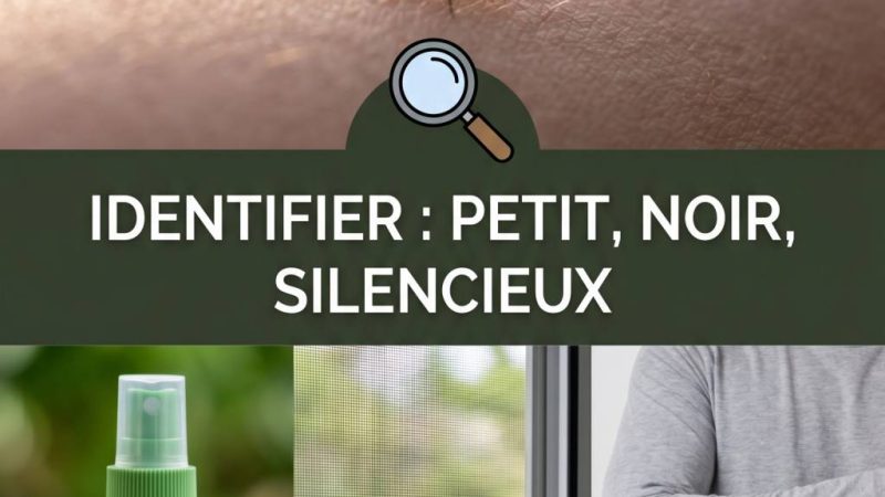 Petit moustique noir silencieux : comment l’identifier et s’en protéger