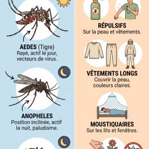 Different moustique : comment reconnaître les différents moustiques et s’en protéger