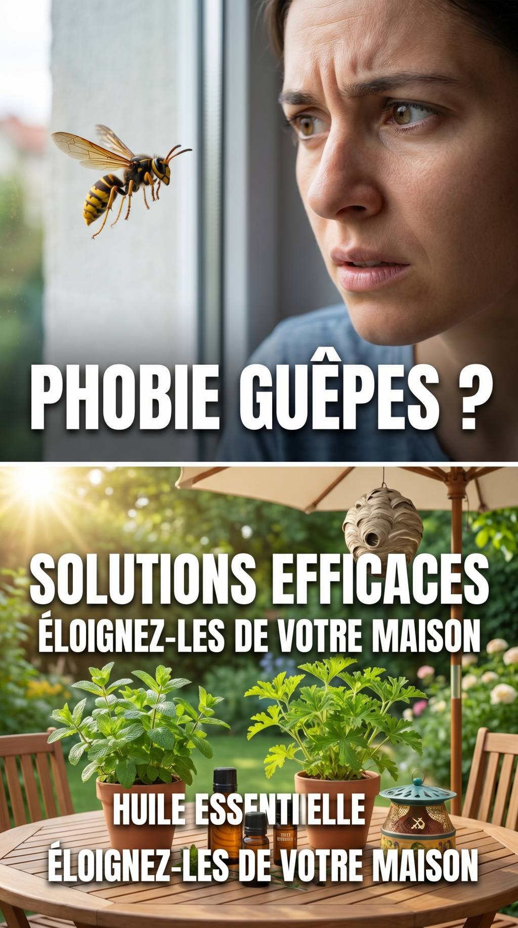 Phobi guêpes : solutions efficaces pour éloigner les guêpes de votre maison