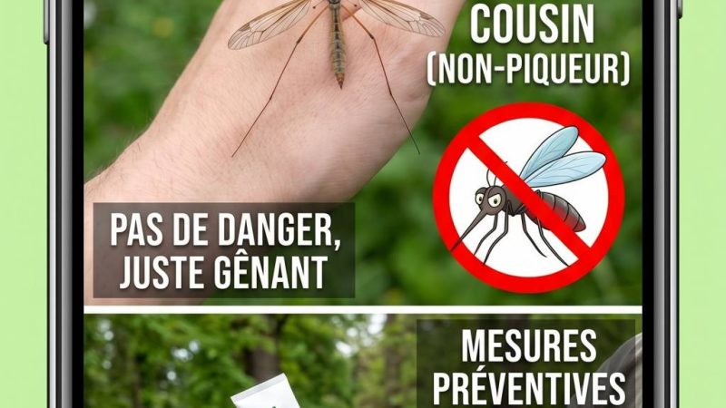 Cousin insecte piqure : comment reconnaître sa piqure et s’en protéger