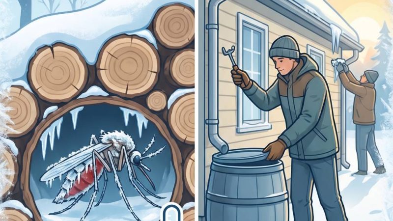 Moustique en hiver : comment survivent-ils et comment s’en protéger ?