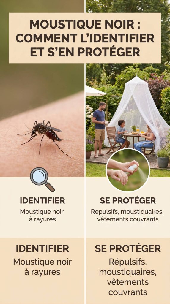 Moustique noir : comment l’identifier et s’en protéger
