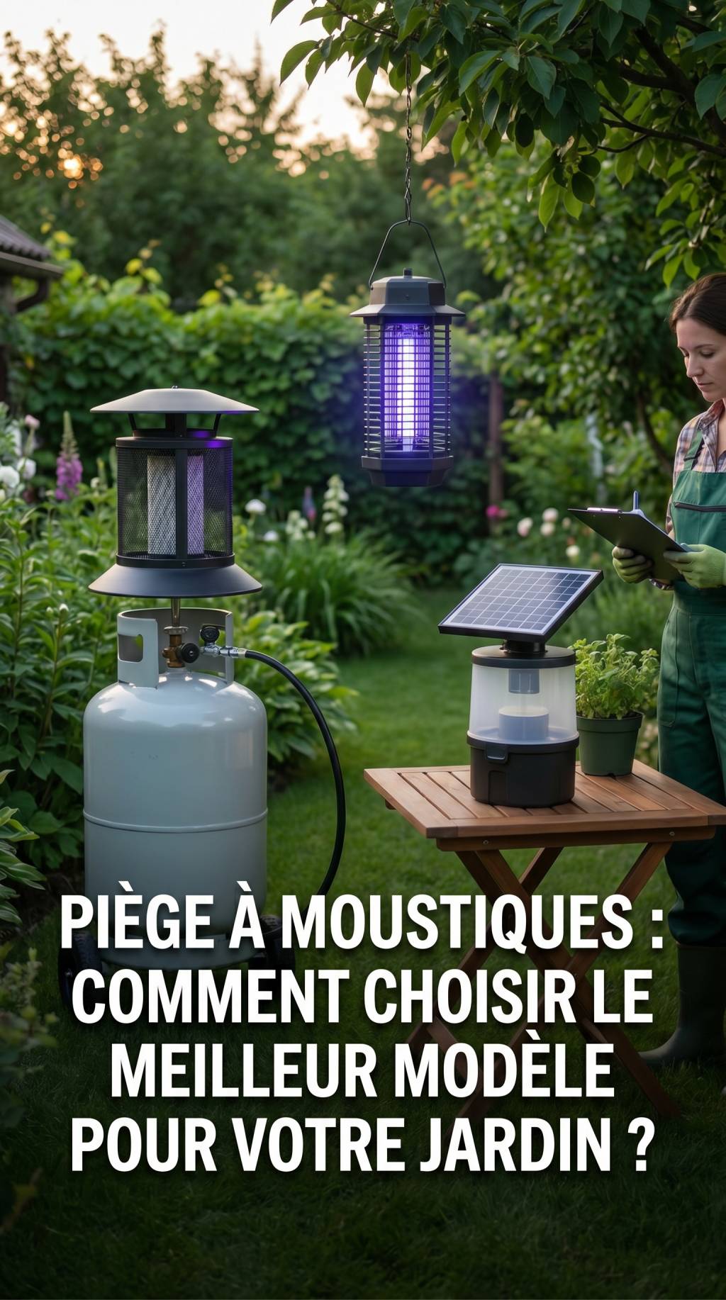 Piège à moustiques : comment choisir le meilleur modèle pour votre jardin
