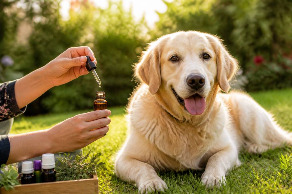 Huiles essentielles repulsives chien : lesquelles choisir pour éloigner les moustiques en toute sécurité